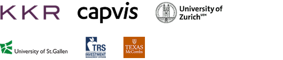 KKR, Capvis, University of Zurich, University of St. Gallen, TRS Investment Management Division, Texas McCombs