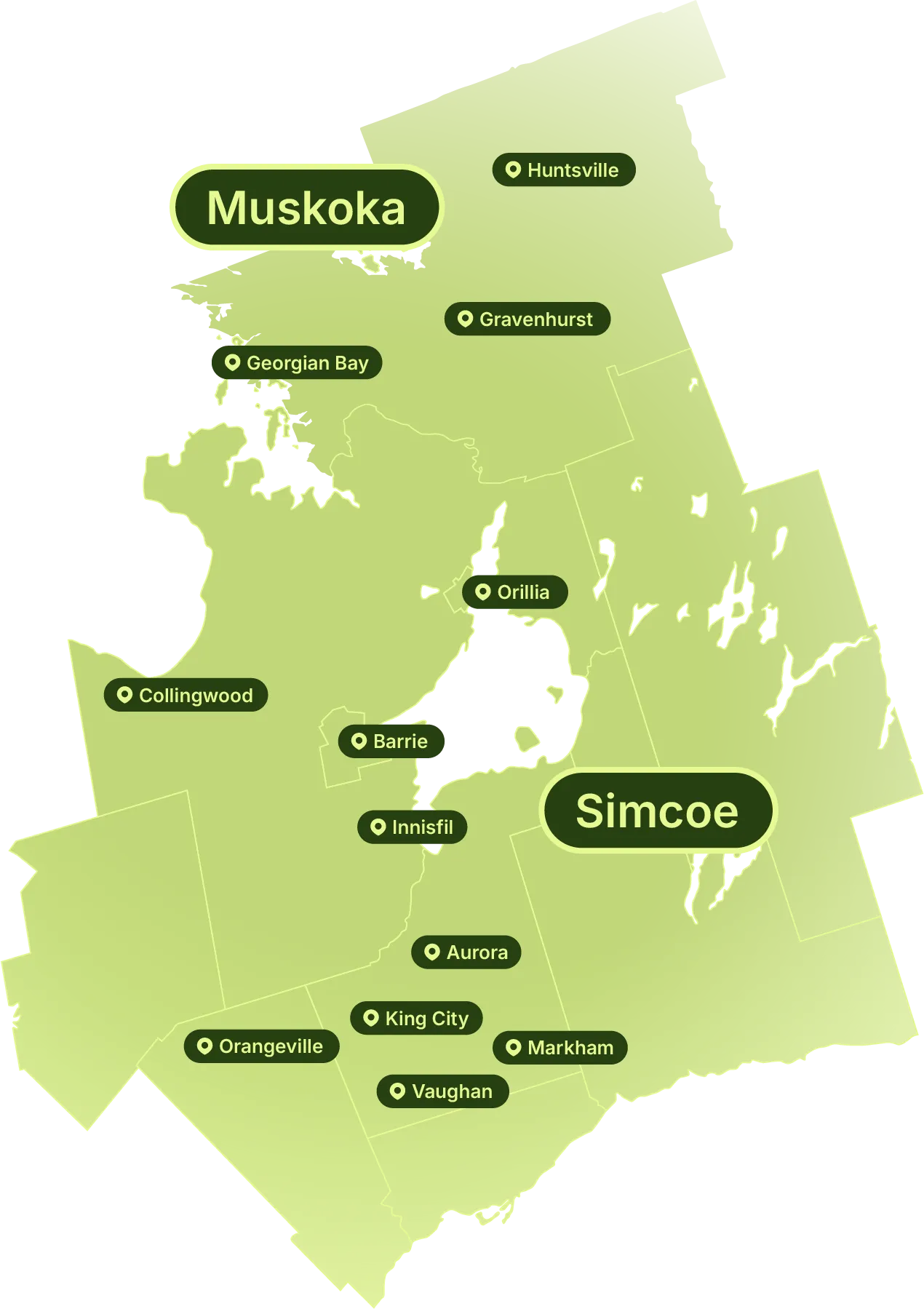 service area map