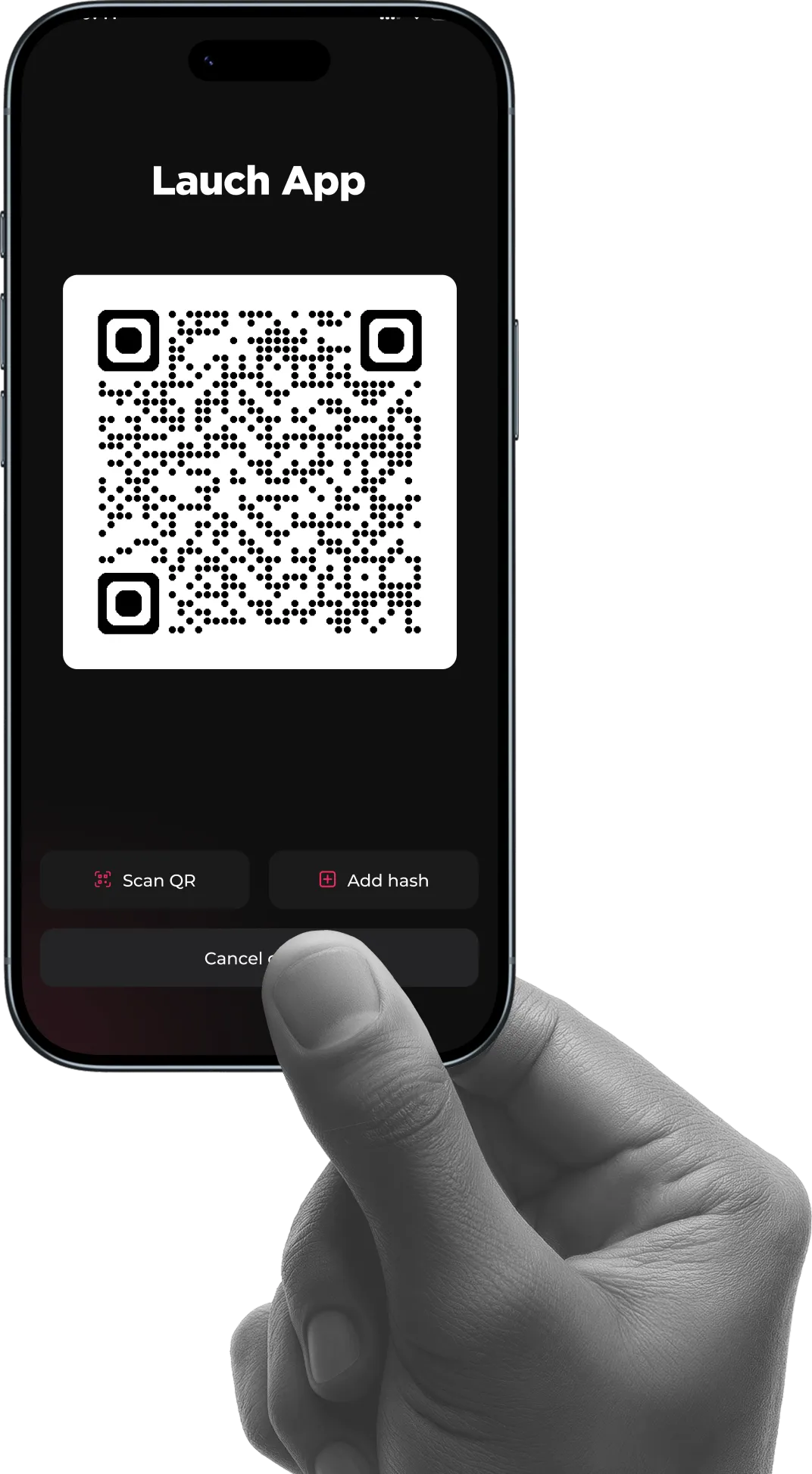 QR code redirect to MOCA app