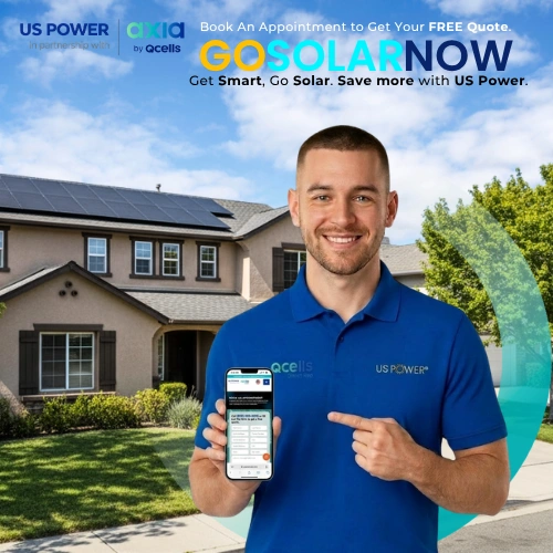Premium solar efficiency banner