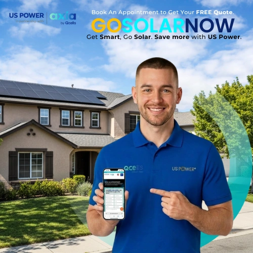 Premium solar efficiency banner