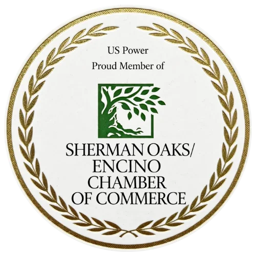 US Power Proud Member of Sherman Oaks Encino Chamber of Commerce - Verified Member Badge