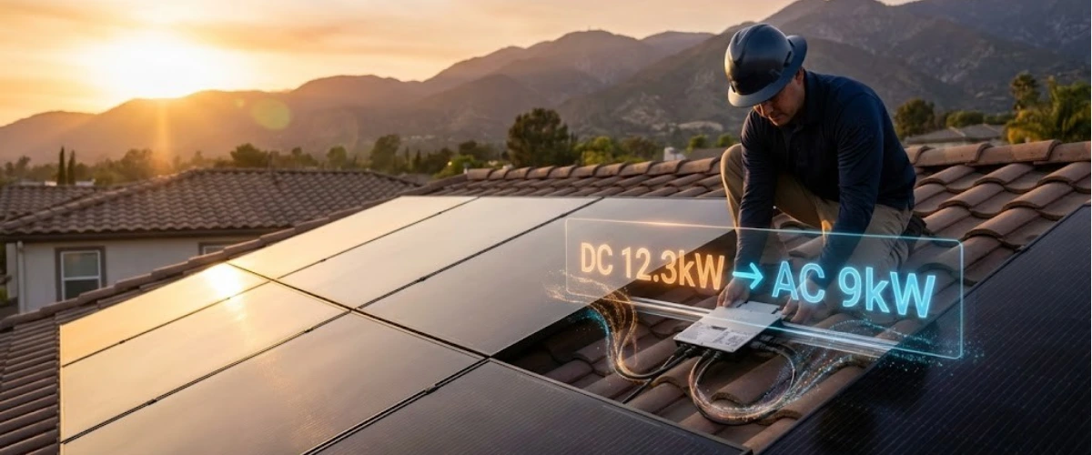 Why Solar Installers Use Smaller Inverters (It's Not What You Think)