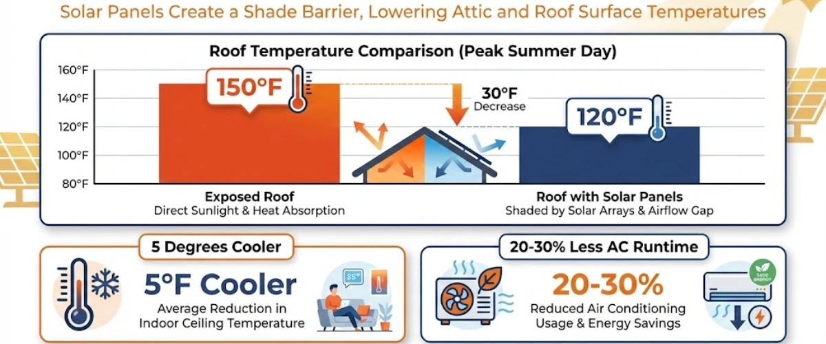Do Solar Panels Reduce Indoor Heat in Your California Home?
