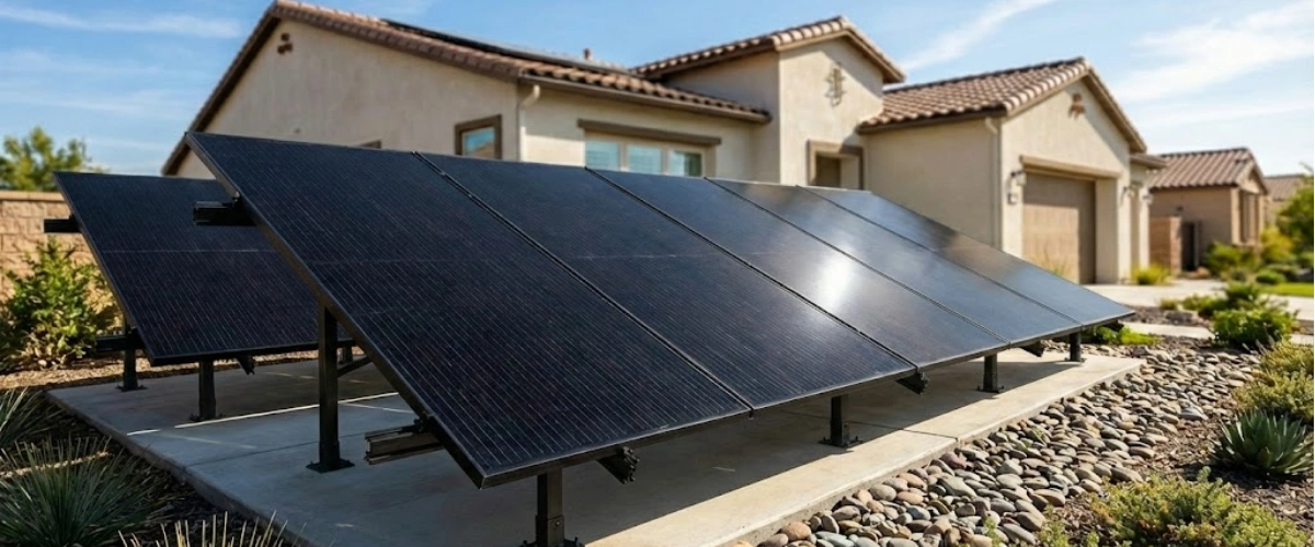 Ground Mount Solar Panels California: Backyard vs Roof Guide 2026