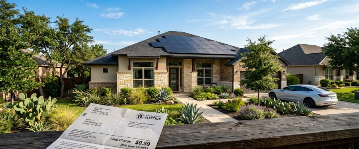 What a $0.59 Electric Bill Teaches You About Going Solar in Texas