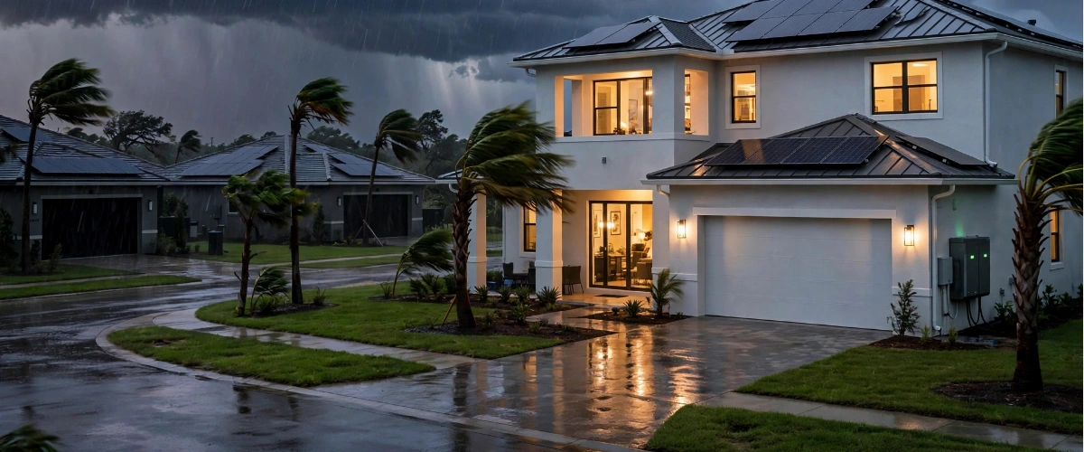 Never Lose Power in a Storm Again: Solar + Battery for Florida Homes