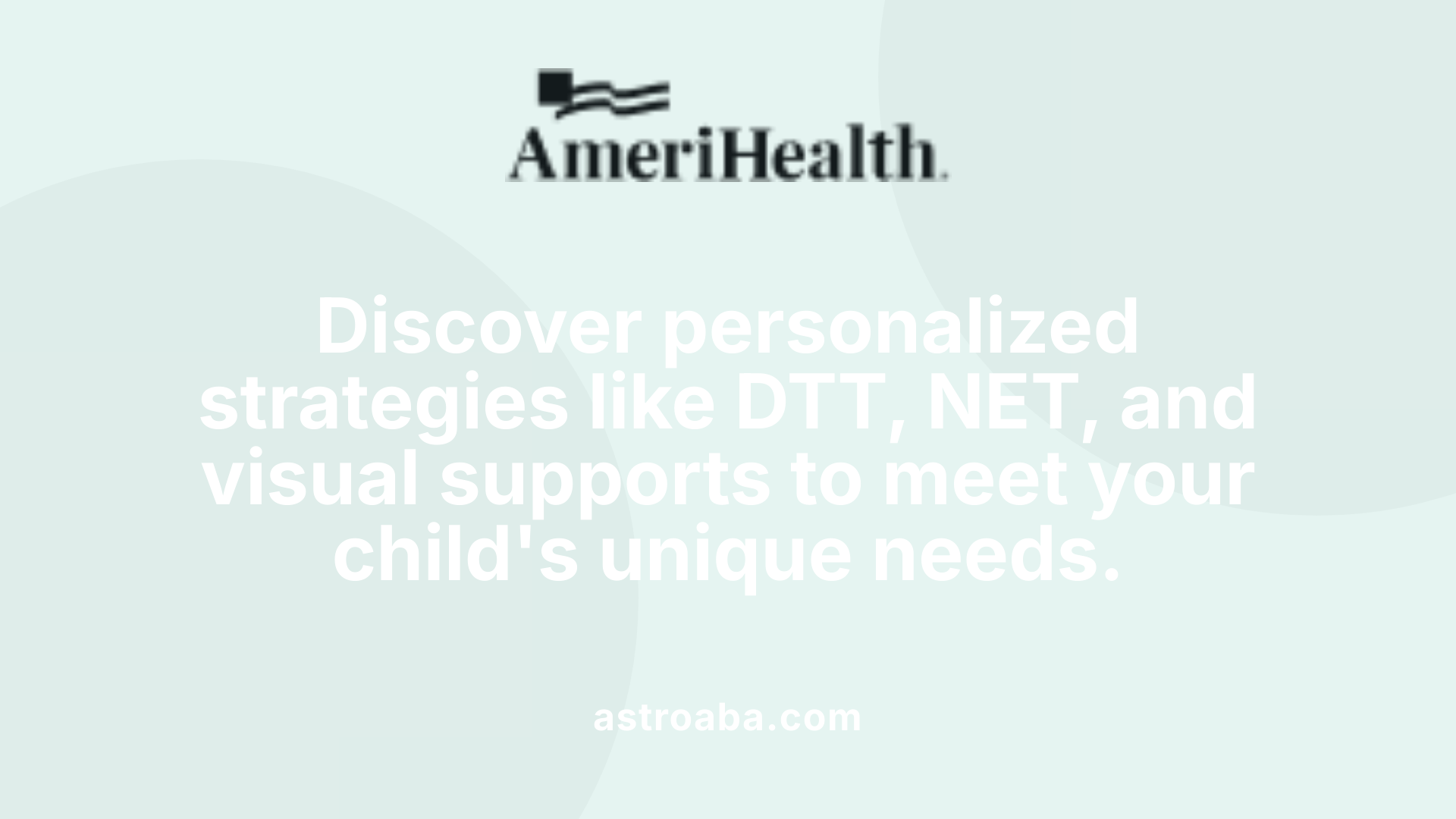 Discover personalized strategies like DTT, NET, and visual supports to meet your child's unique needs.
