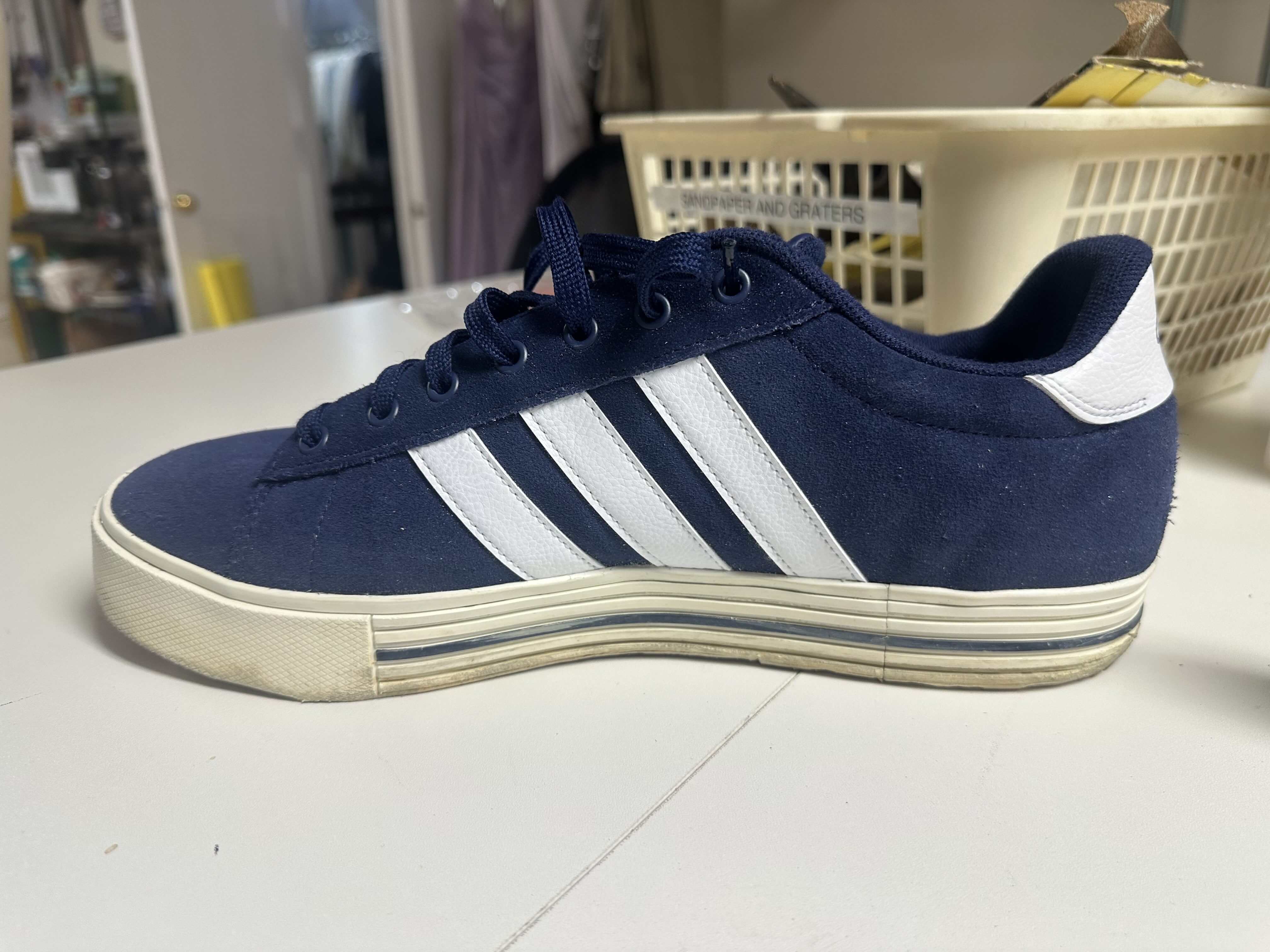 Jung's sneakers, other side view