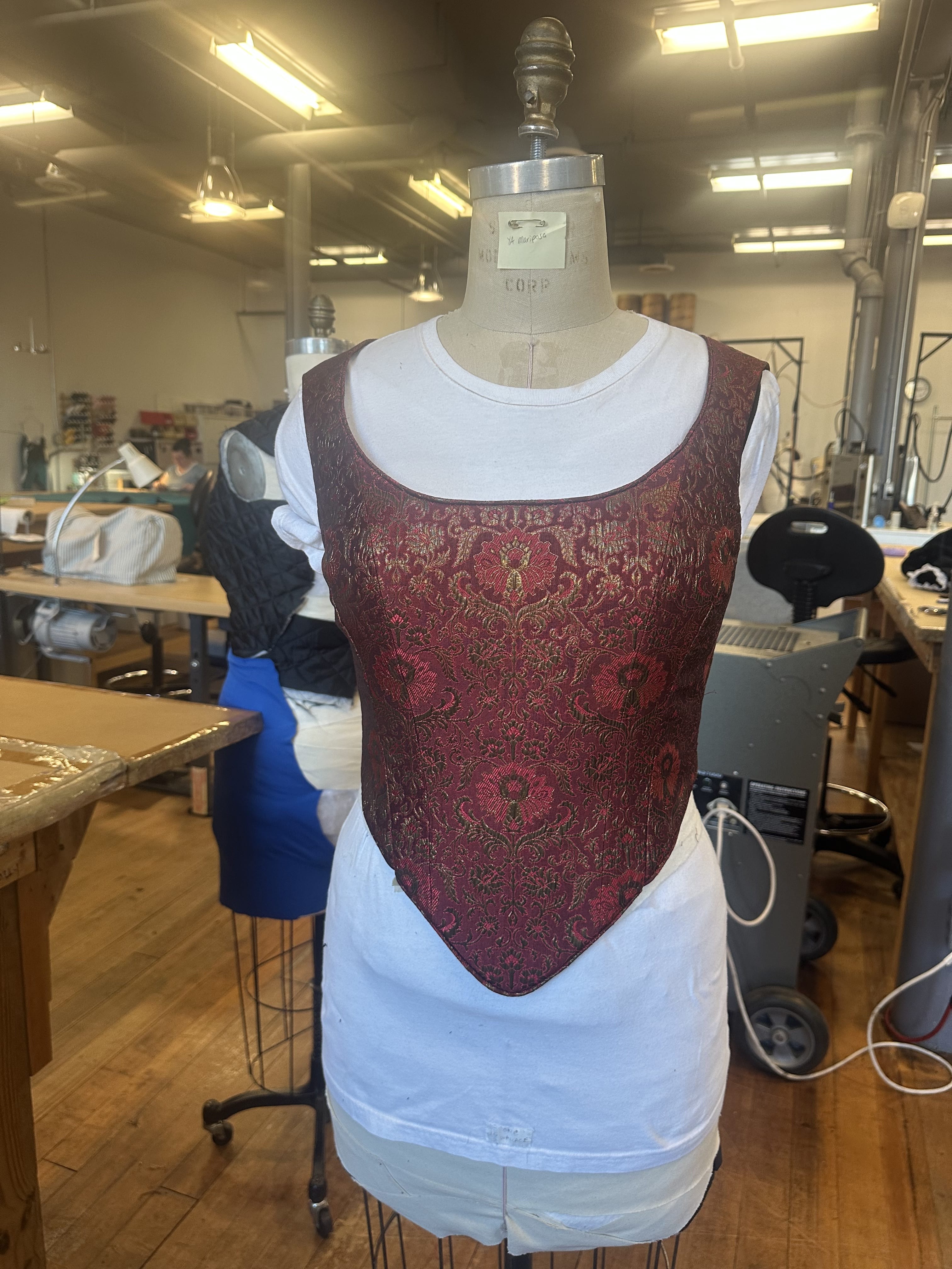 Full body shot of reconstructed jacket