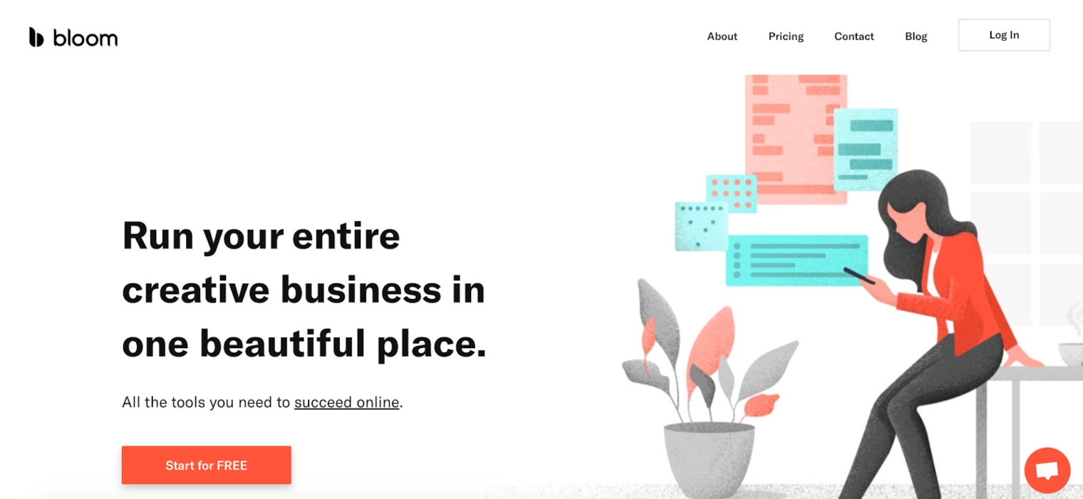 Bloom website