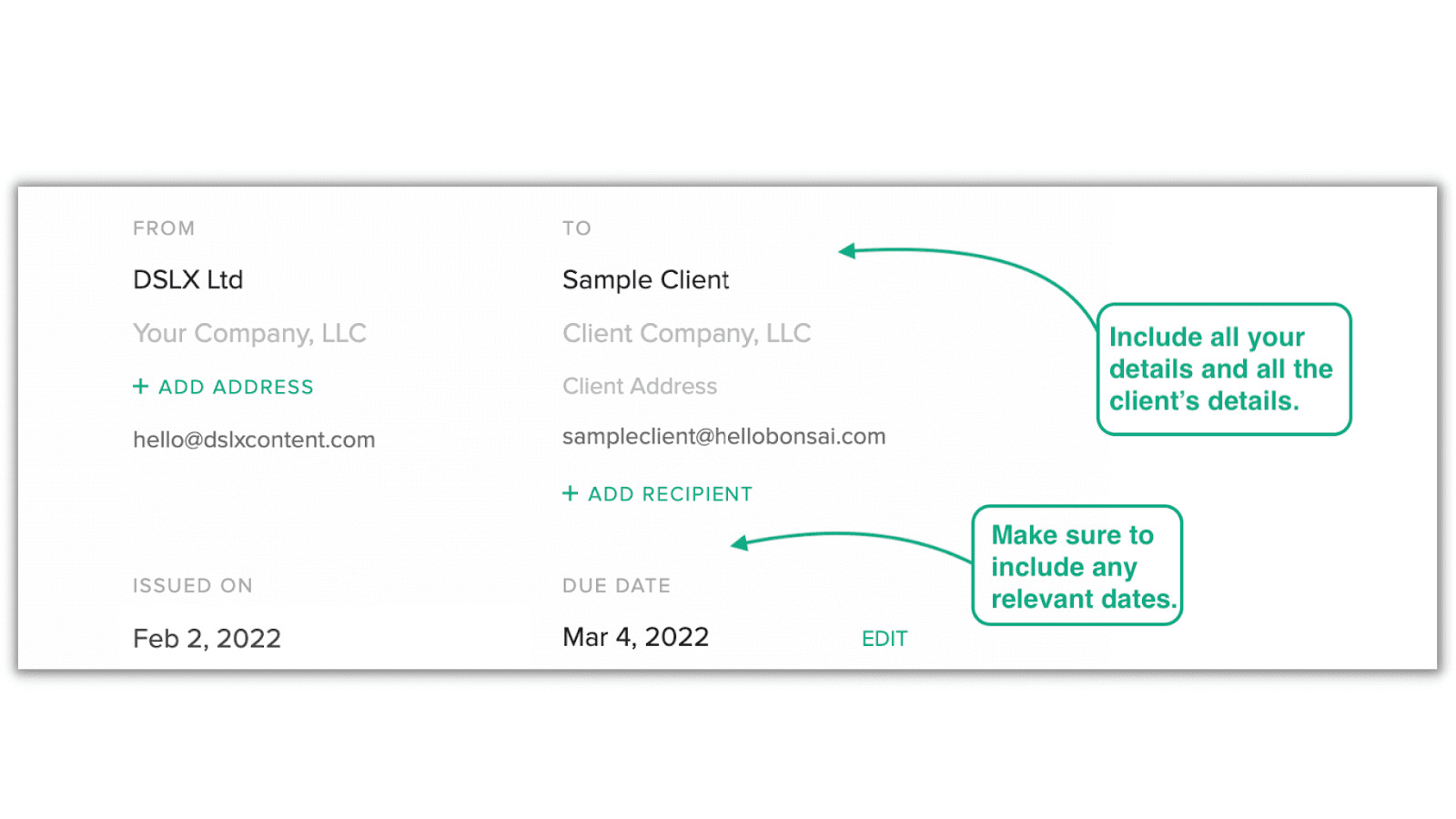 comment créer une facture professionnelle