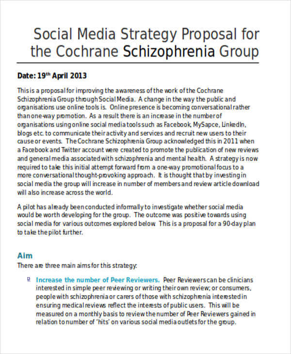 Modèle de proposition SMM