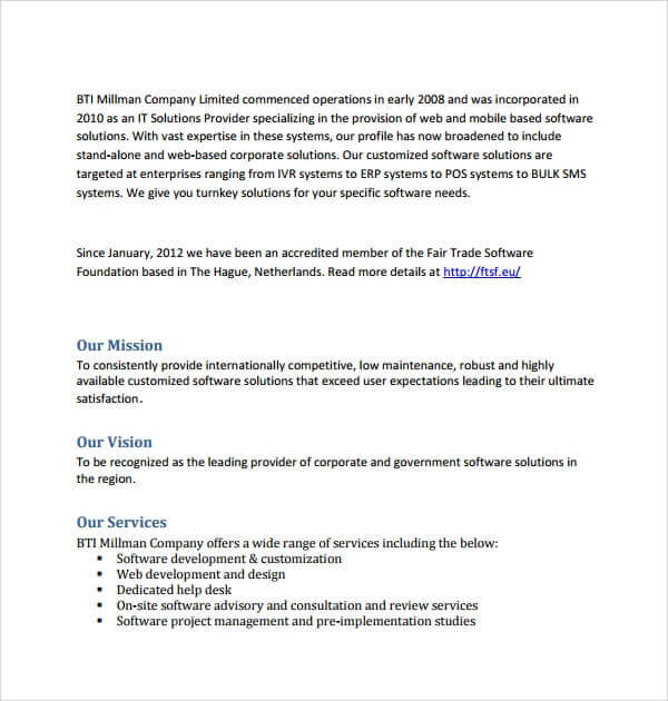 Modèle de proposition de développement logiciel