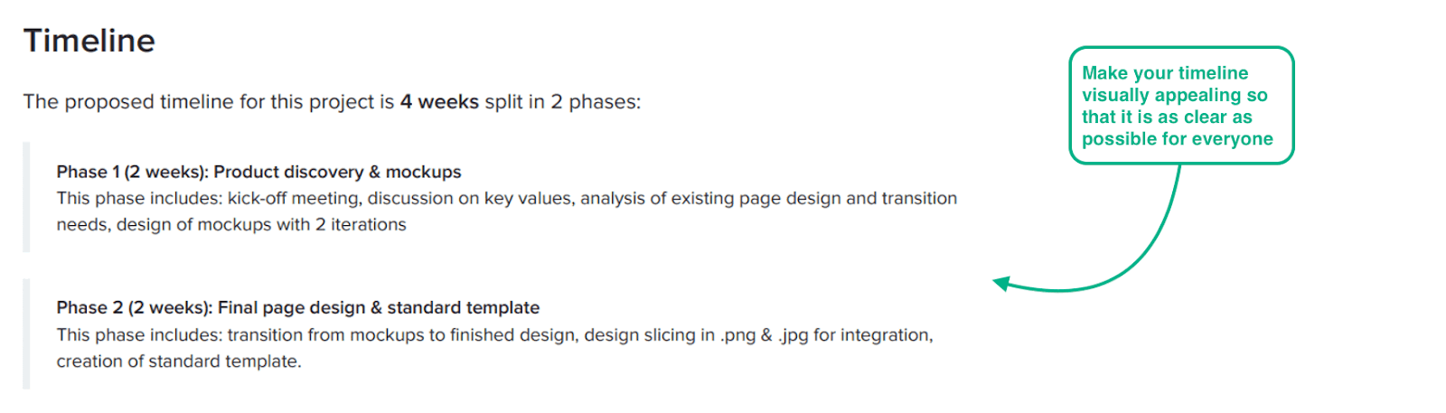 Conseils pour rédiger un calendrier dans un cahier des charges