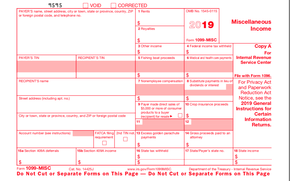 Form 1099-MISC