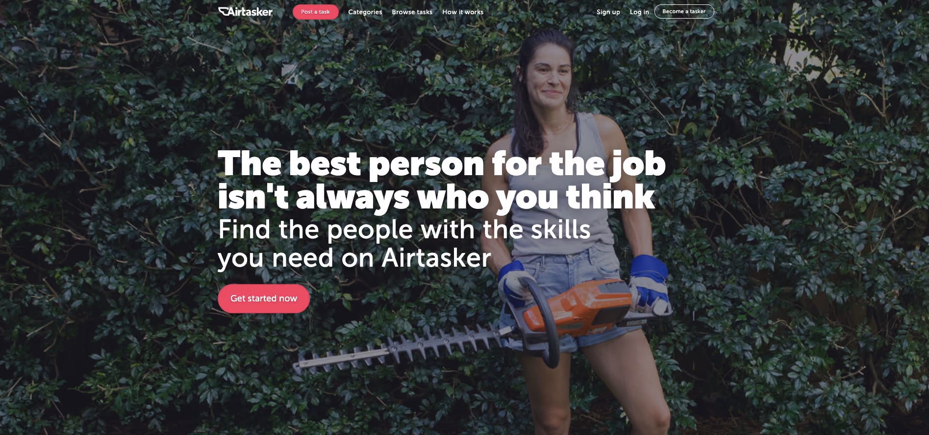 Airtasker’s home page
