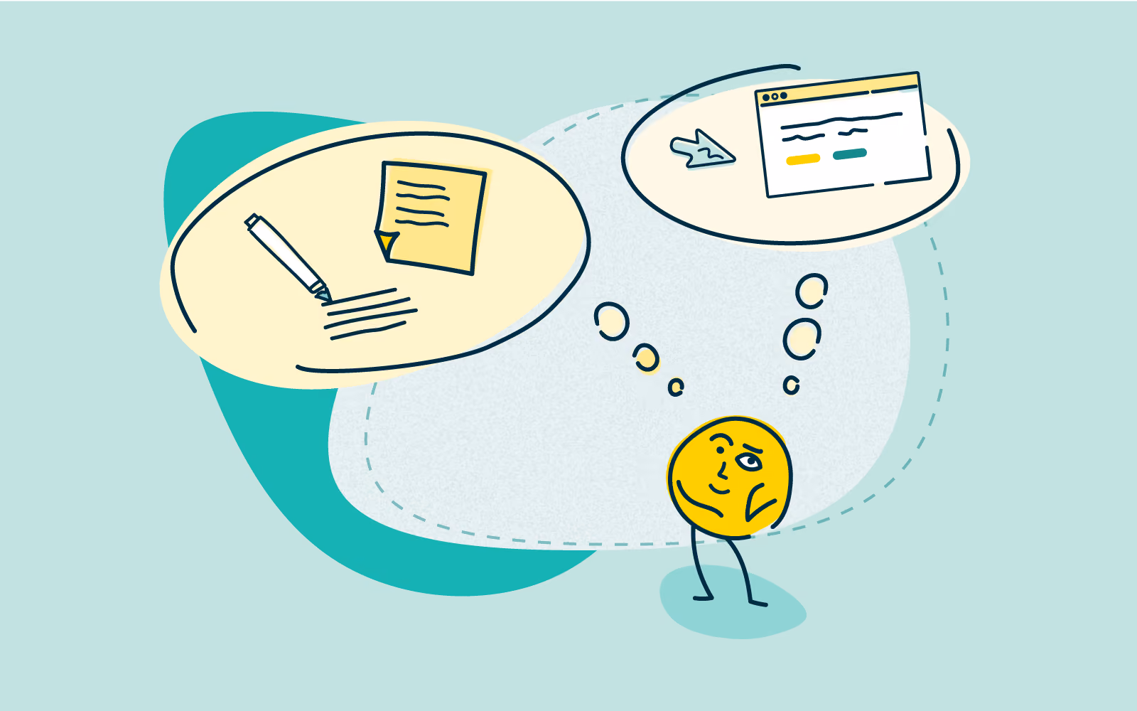 Header graphic for the article '9 tips to improve your note-taking skills'