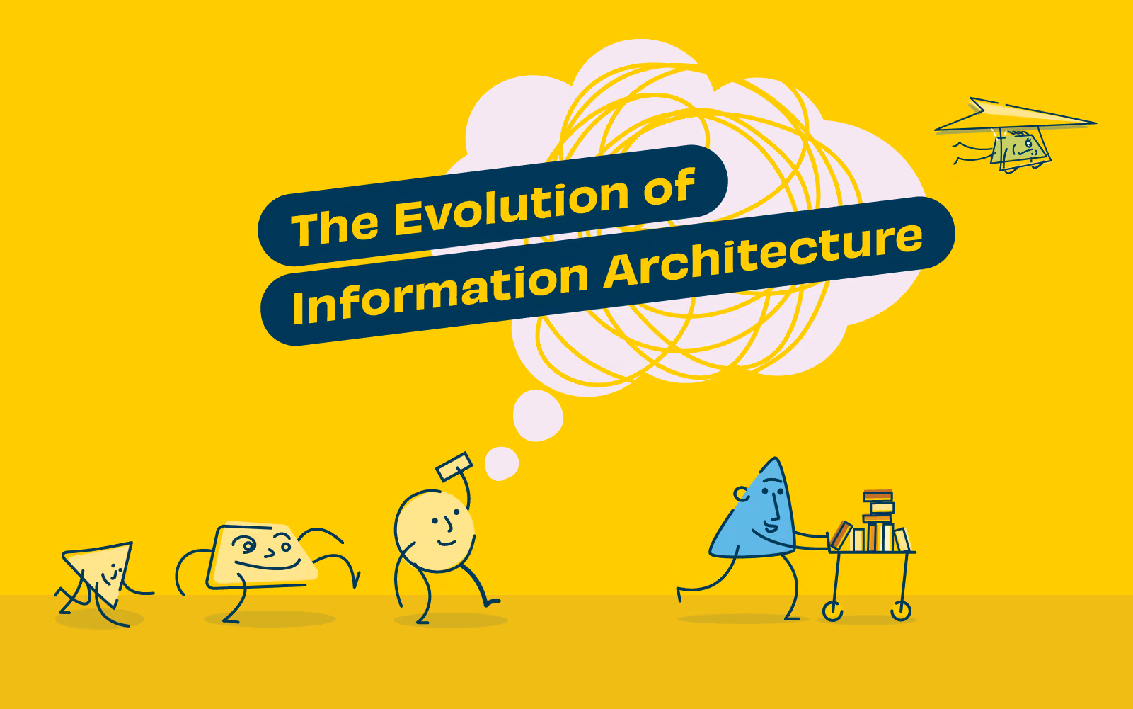 Header graphic for the article 'The Evolution of Information Architecture: From Logical...'