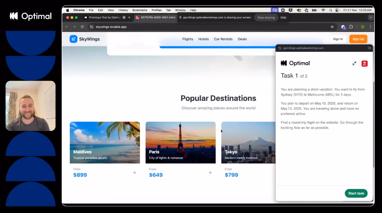 Live site testing