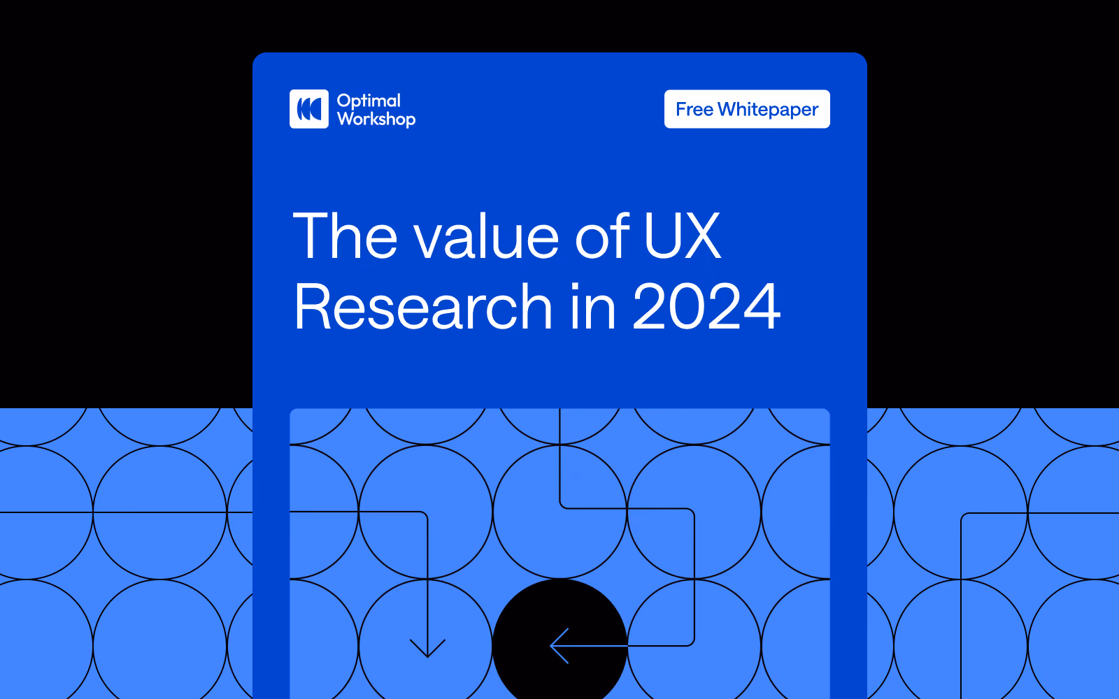 Header graphic for the article 'Quantifying the value of User Research in 2024 '
