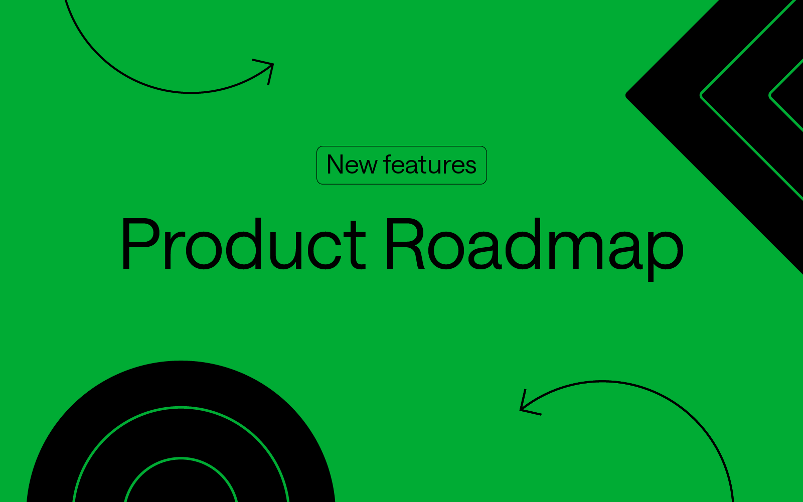 Header graphic for the article 'Product Roadmap Update - October 2024'