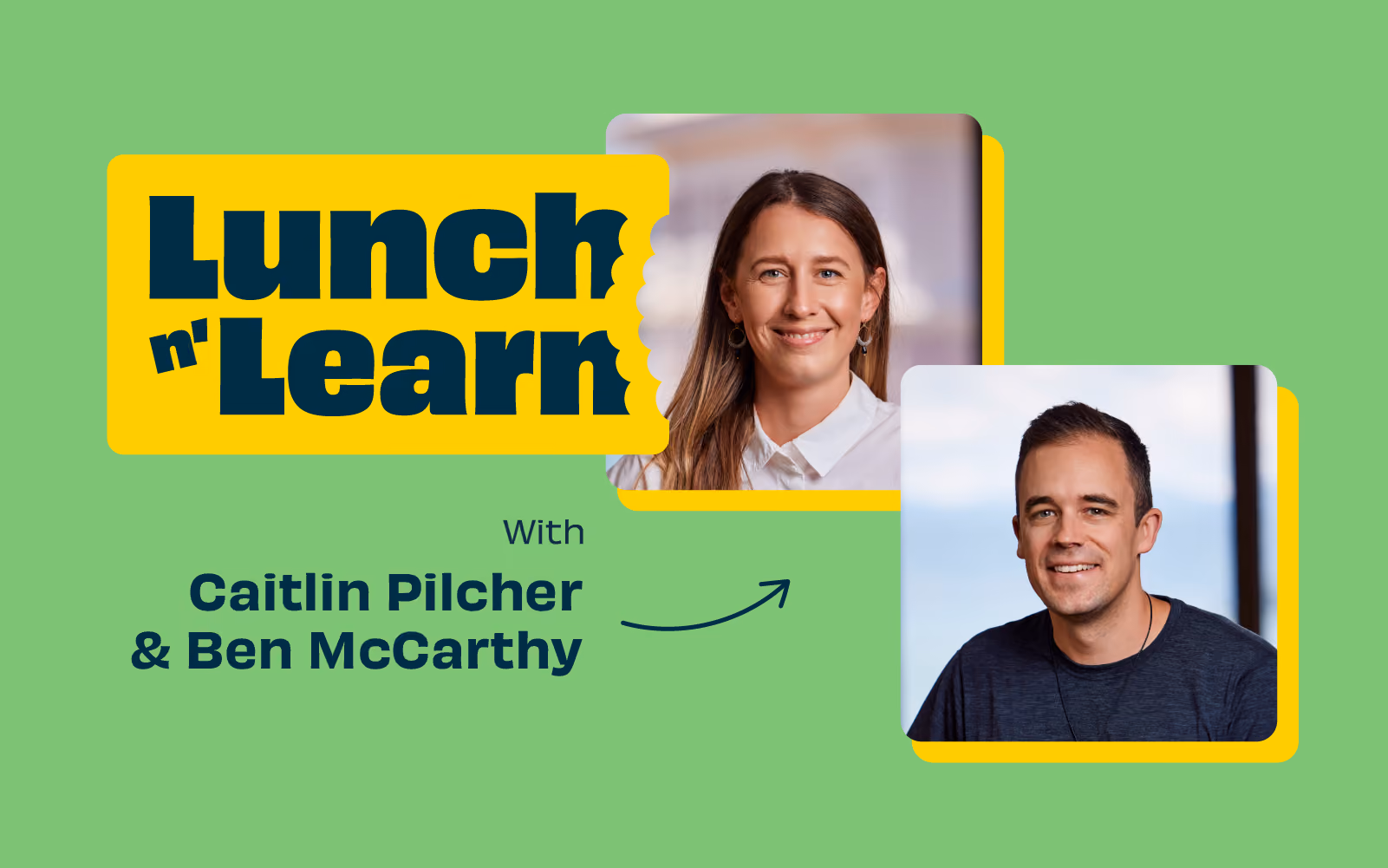 Header graphic for the article 'Lunch n’ Learn: Weaving digital interactions into physical...'