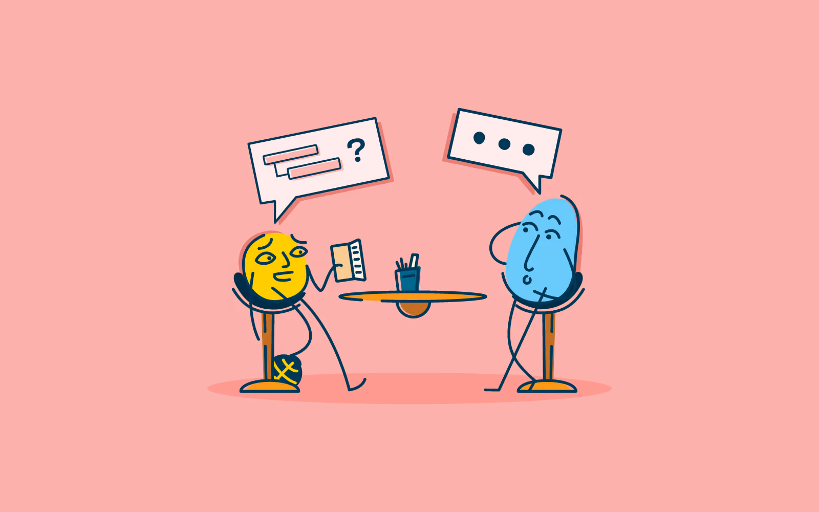 Header graphic for the article 'Using the ‘narrative arc’ in your user interviews'