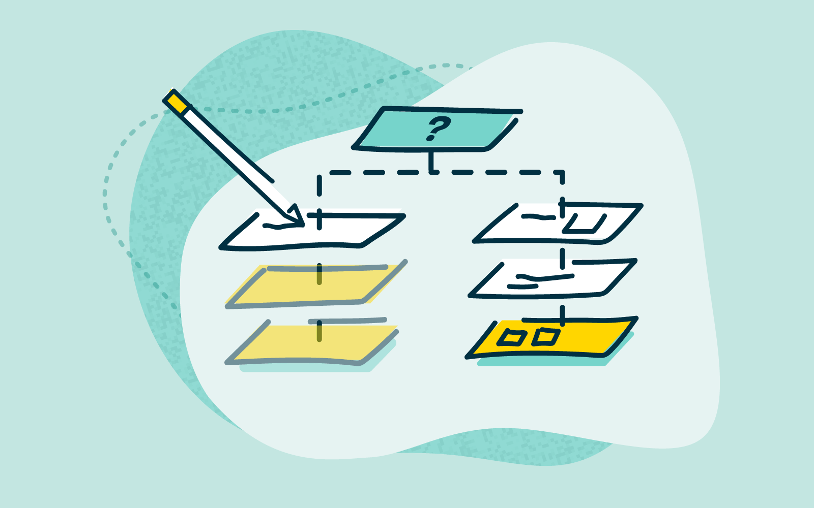 Header graphic for the article 'Why is information architecture important to web design?'