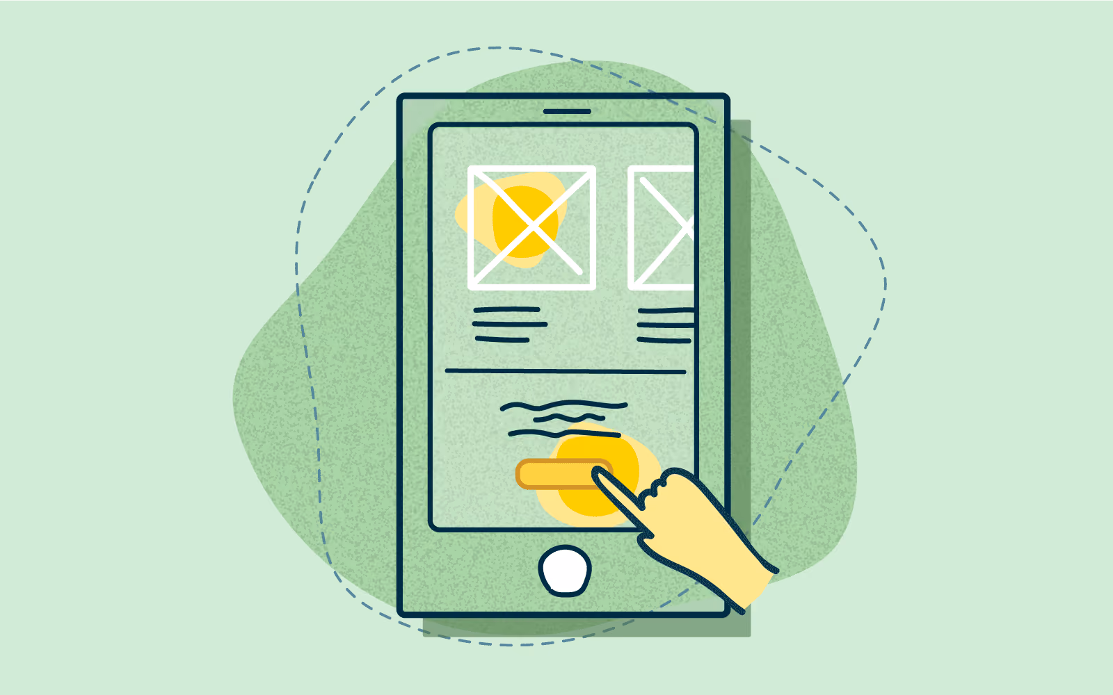 Header graphic for the article 'How to test mobile apps with Chalkmark'