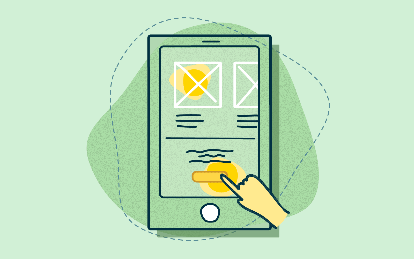 Header graphic for the article 'How to test mobile apps with Chalkmark'