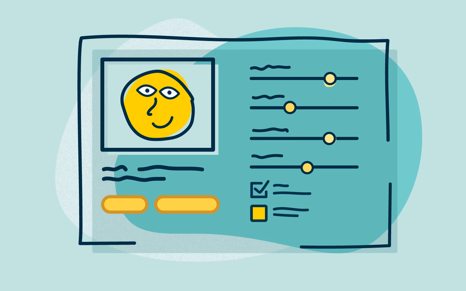 Header graphic for the article 'A short guide to personas'