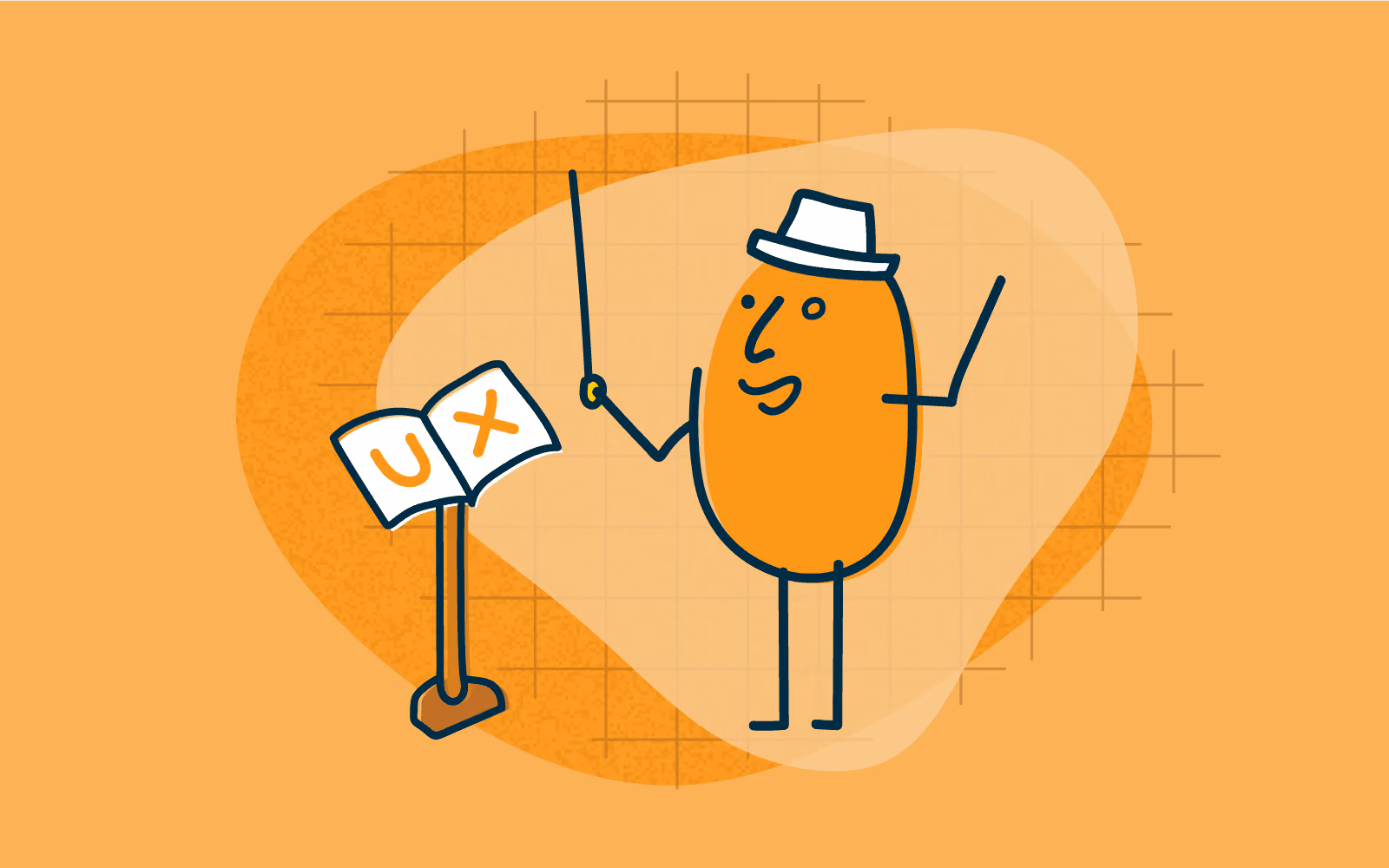 Header graphic for the article 'How to conduct a user interview'