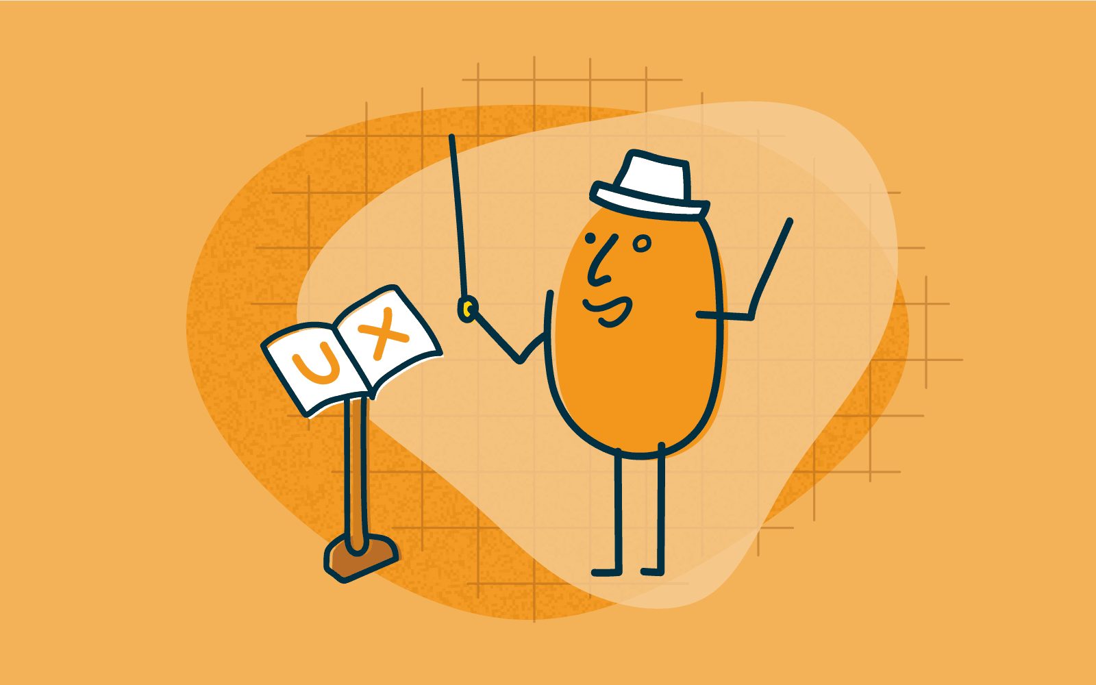 Header graphic for the article 'How to conduct a user interview'