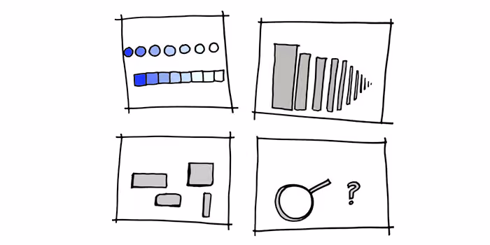 Header graphic for the article 'How we used card sorting to design a Style Guide...'