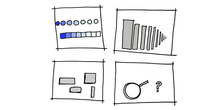 Header graphic for the article 'How we used card sorting to design a Style Guide...'