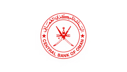 Central Bank of Oman logo.
