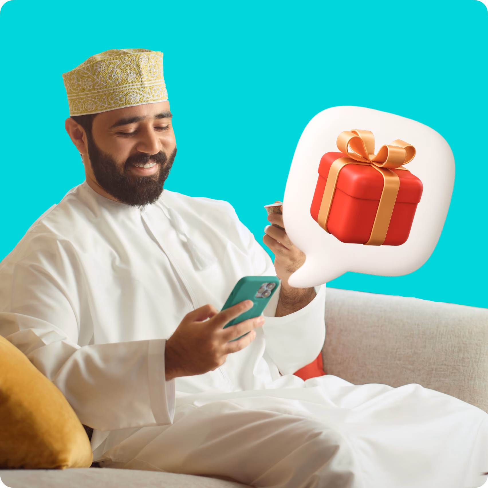 شاشة خطوة تفعيل بطاقة واليتي.