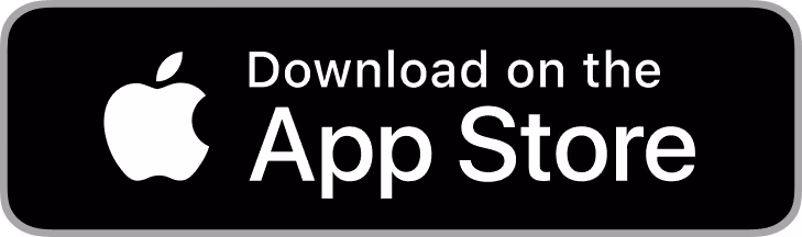 زر أسود يحمل شعار Apple باللون الأبيض وعبارة "Download on the App Store".