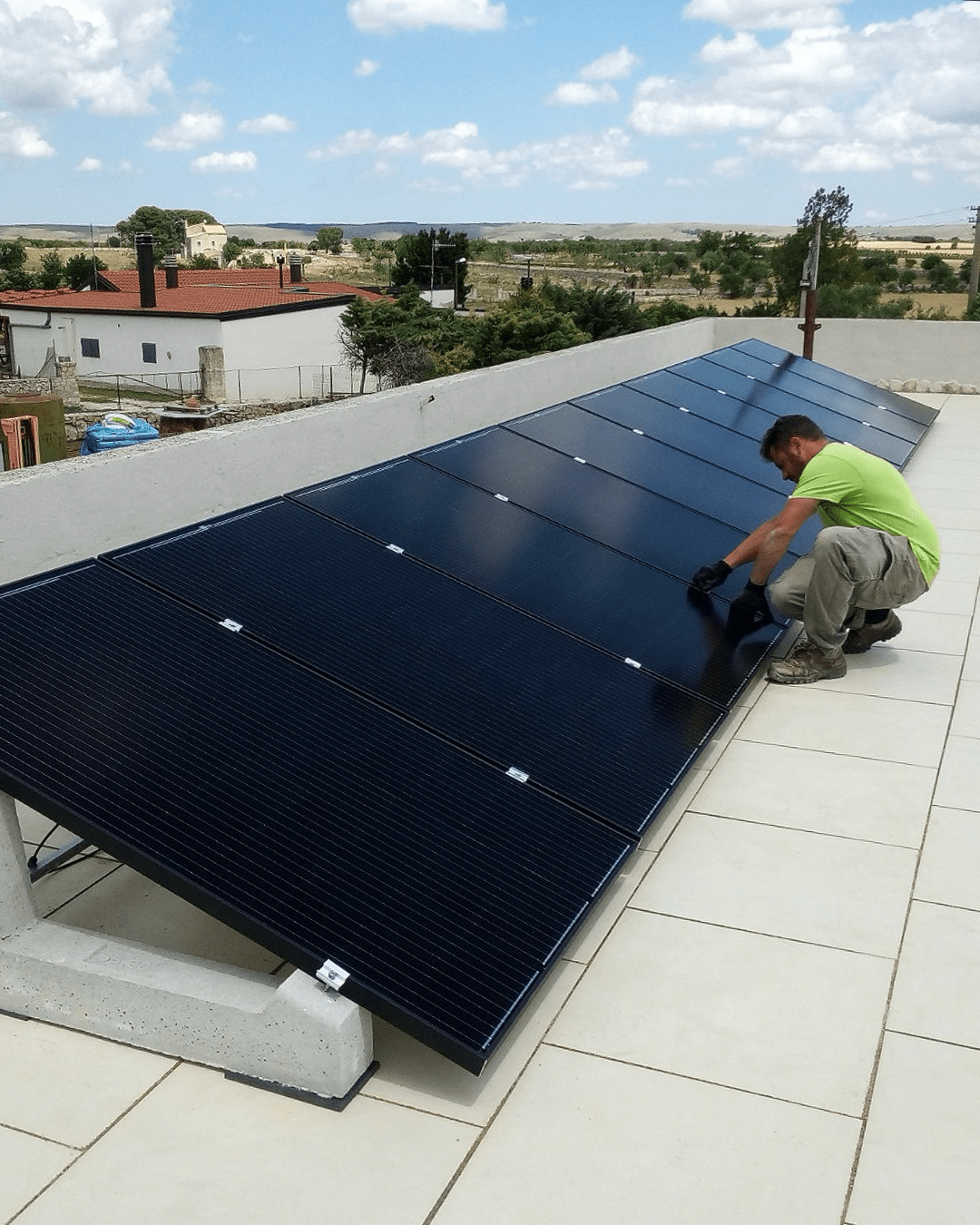 impianto fotovoltaico bari - sardegna