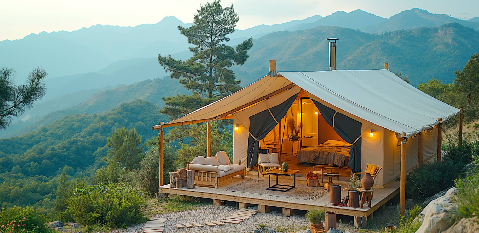 10 best glamping tents for a stylish retreat