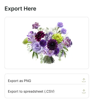 BloomVision Floral Arrangement Image