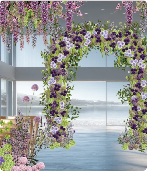 Floral Arch Mockup