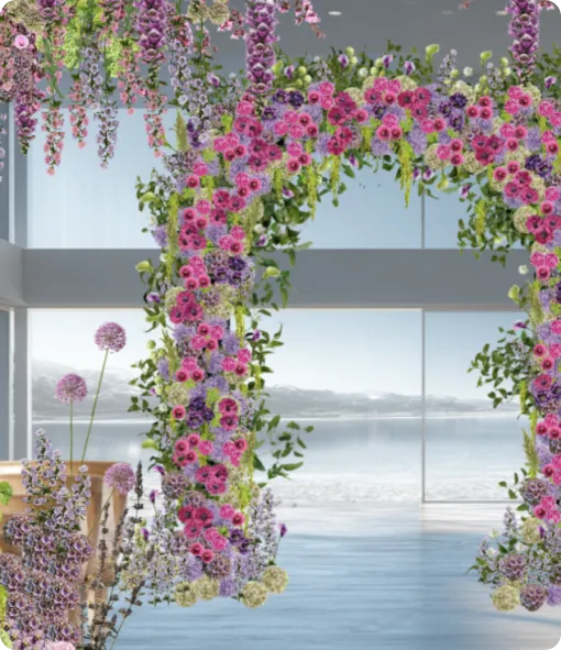 Floral Arch Mockup
