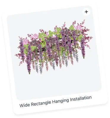 BloomVision Hanging Installation Template