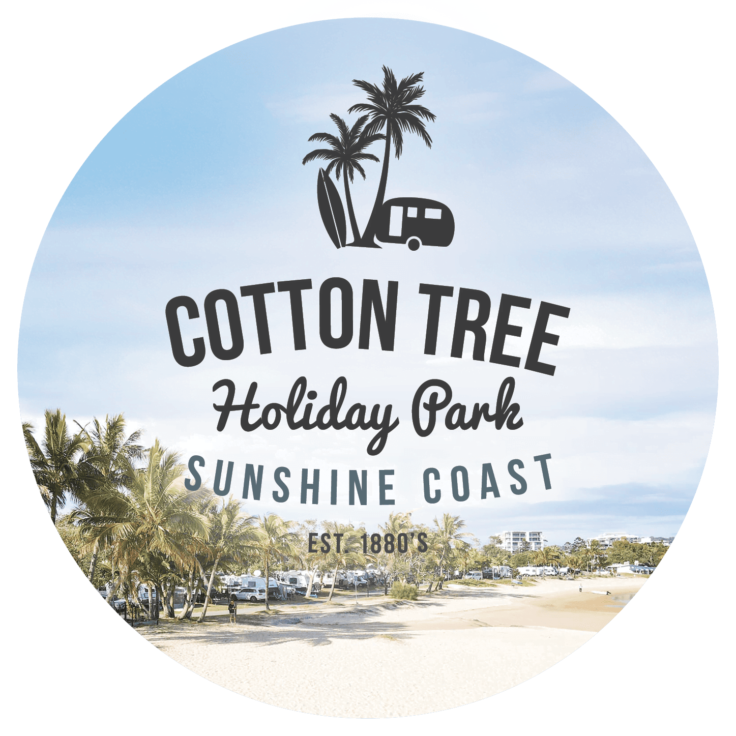 Cotton Tree Holiday Park beachside camping sites
