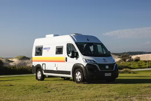 Indie Campers Active Standard campervan for couples and small group road trips in Australia and New Zealand
