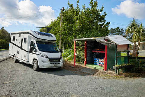 Britz Wanderer motorhome in New Zealand