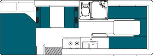 maui Beach day floor plan, Australia