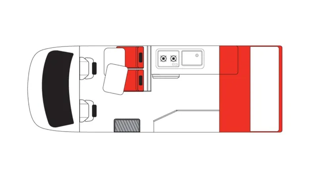 Mighty Highball day floor plan, Australia